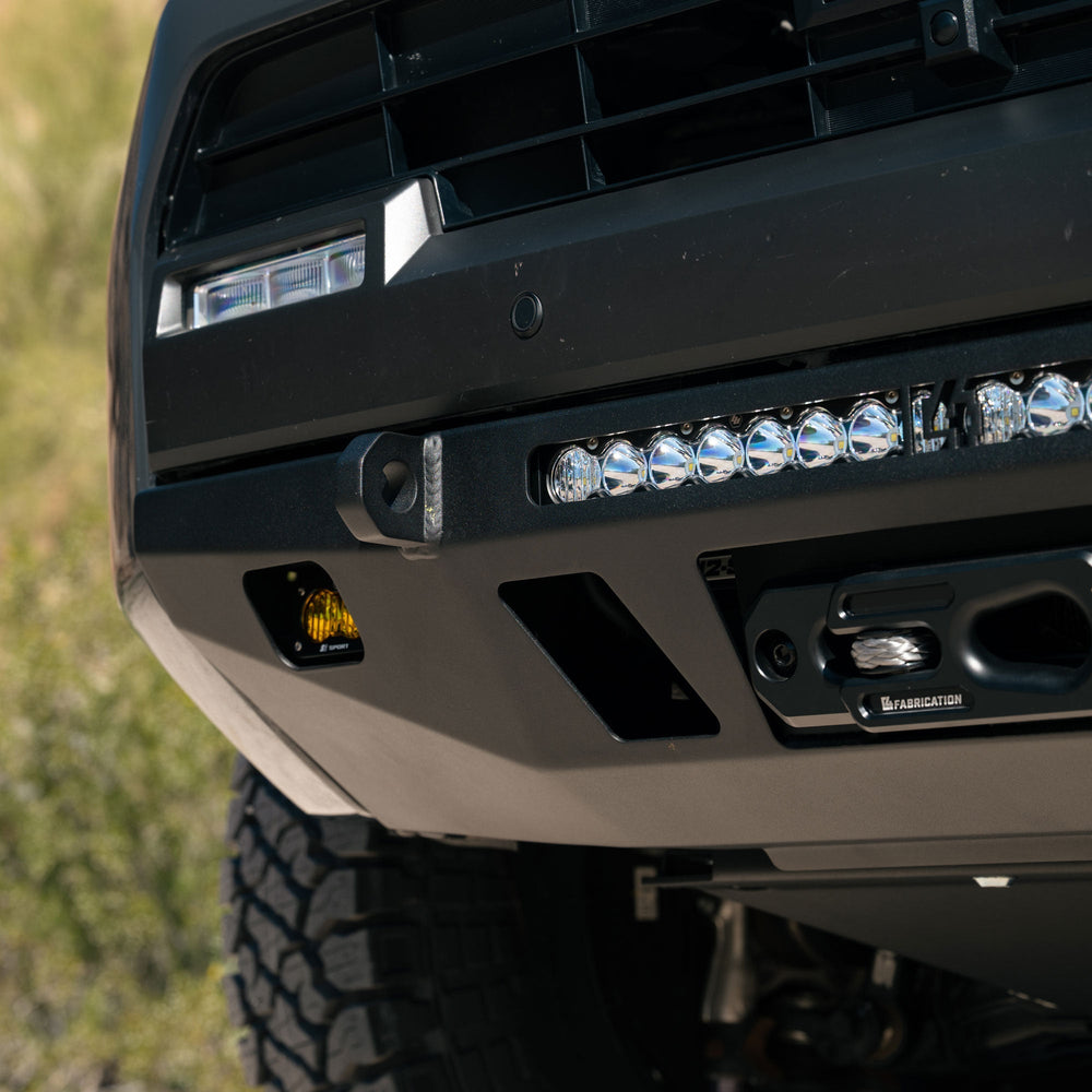 Close-Up of the D-ring mounting point on 6th Gen 4Runner with C4 Lo Pro Front Bumper