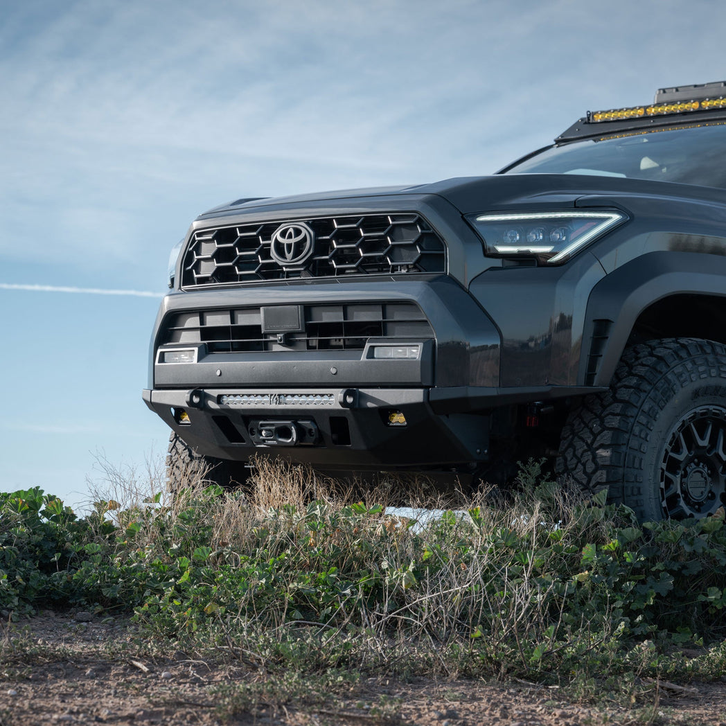 High Clearance Additions for the 6th Gen 4Runner Lo-Pro Bumper make a full-width build