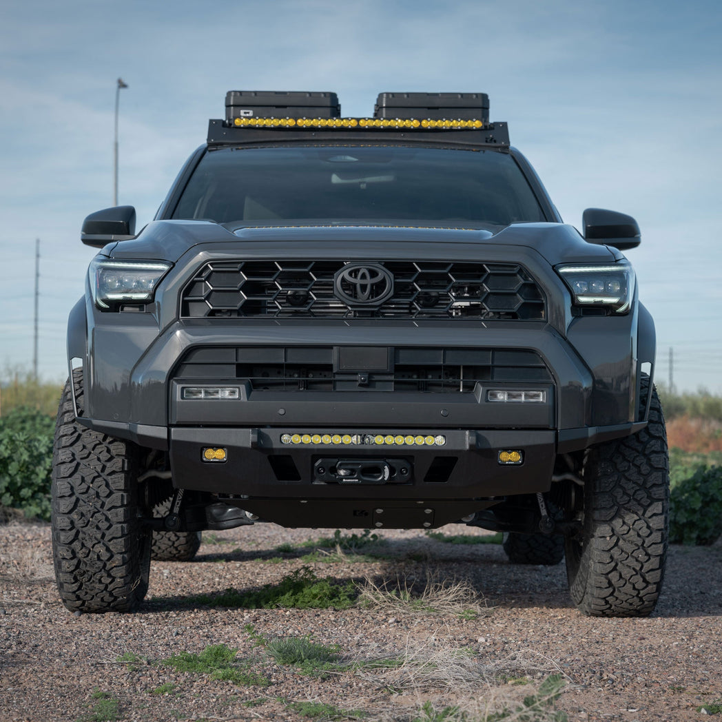 Front profile of the High Clearance Additions for the 6th Gen 4Runner Lo-Pro Bumper
