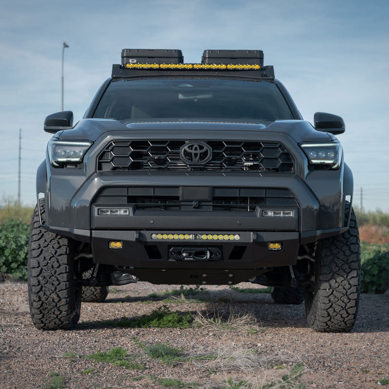 Front profile of the High Clearance Additions for the 6th Gen 4Runner Lo-Pro Bumper
