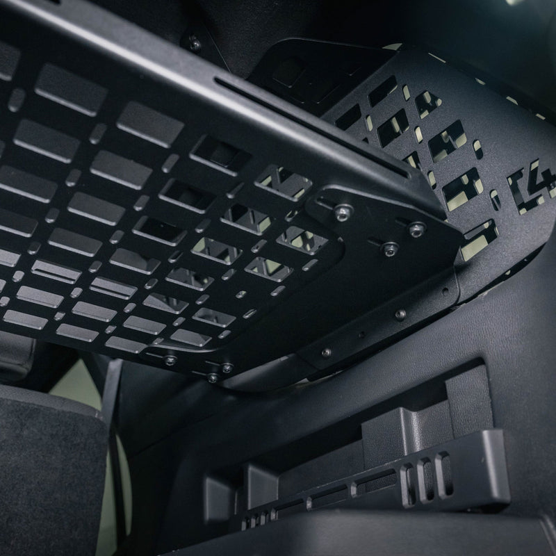 6th Gen 4Runner MOLLE Panel Shelf mounting to the Rear Window Molle Panels