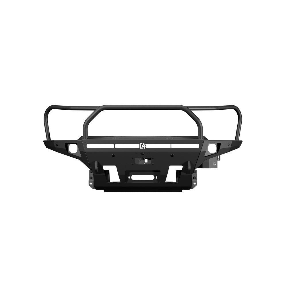 Render of our Overland Series Front Bumper for the 6th Gen 4Runner with Full-height bull bar with headlight hoops