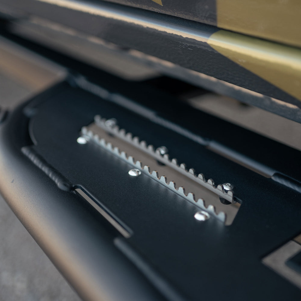 Optional grip-plates on the Rock sliders for the 6th Gen Toyota 4Runner