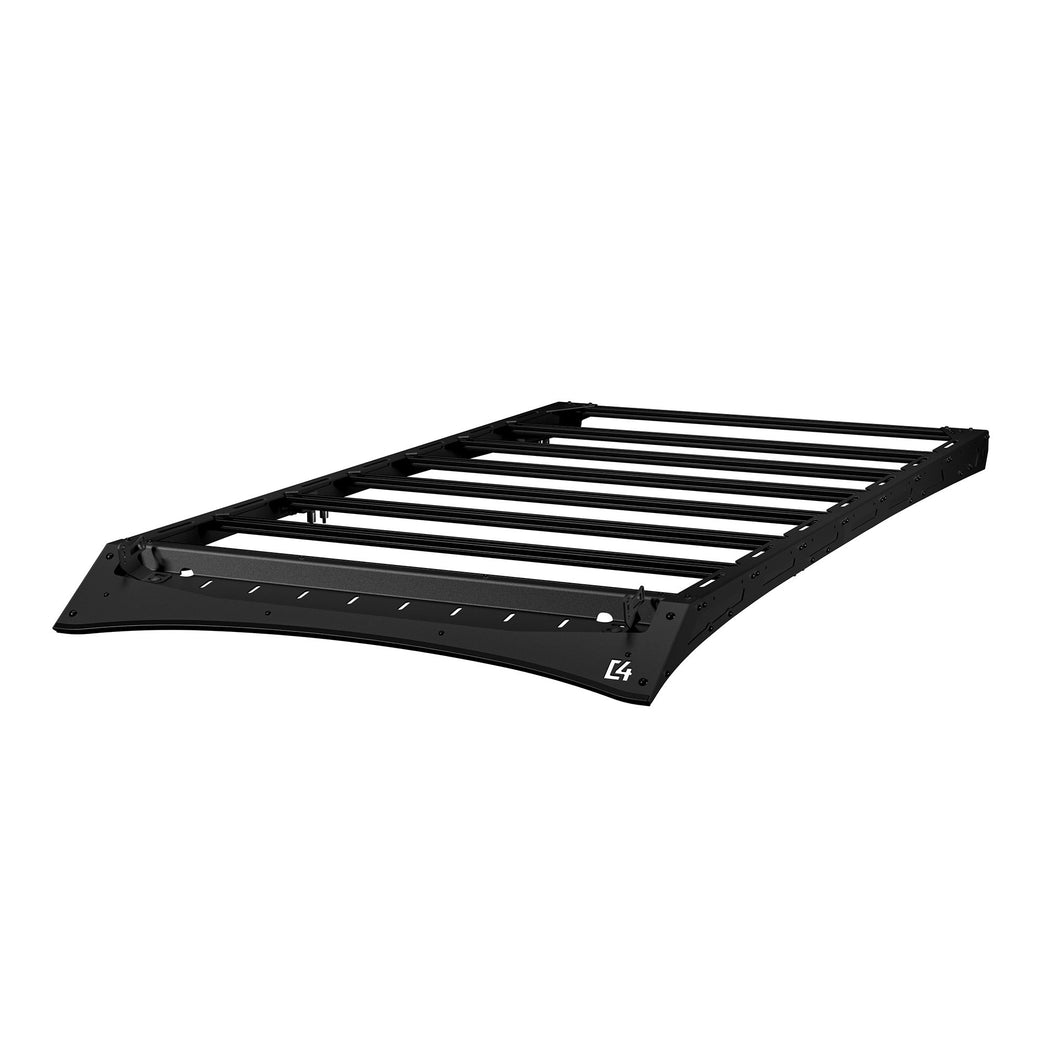 6th Gen 4Runner Roof Rack, Render, 40" Lightbar Cutout.