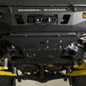 Head on lifted view of the C4 Front Skid Plate for the 6th Gen 4Runner