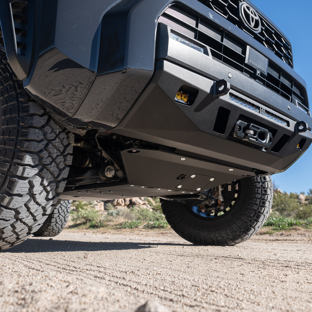 C4 Front Skid Plate for the 6th Gen 4Runner on dirt road