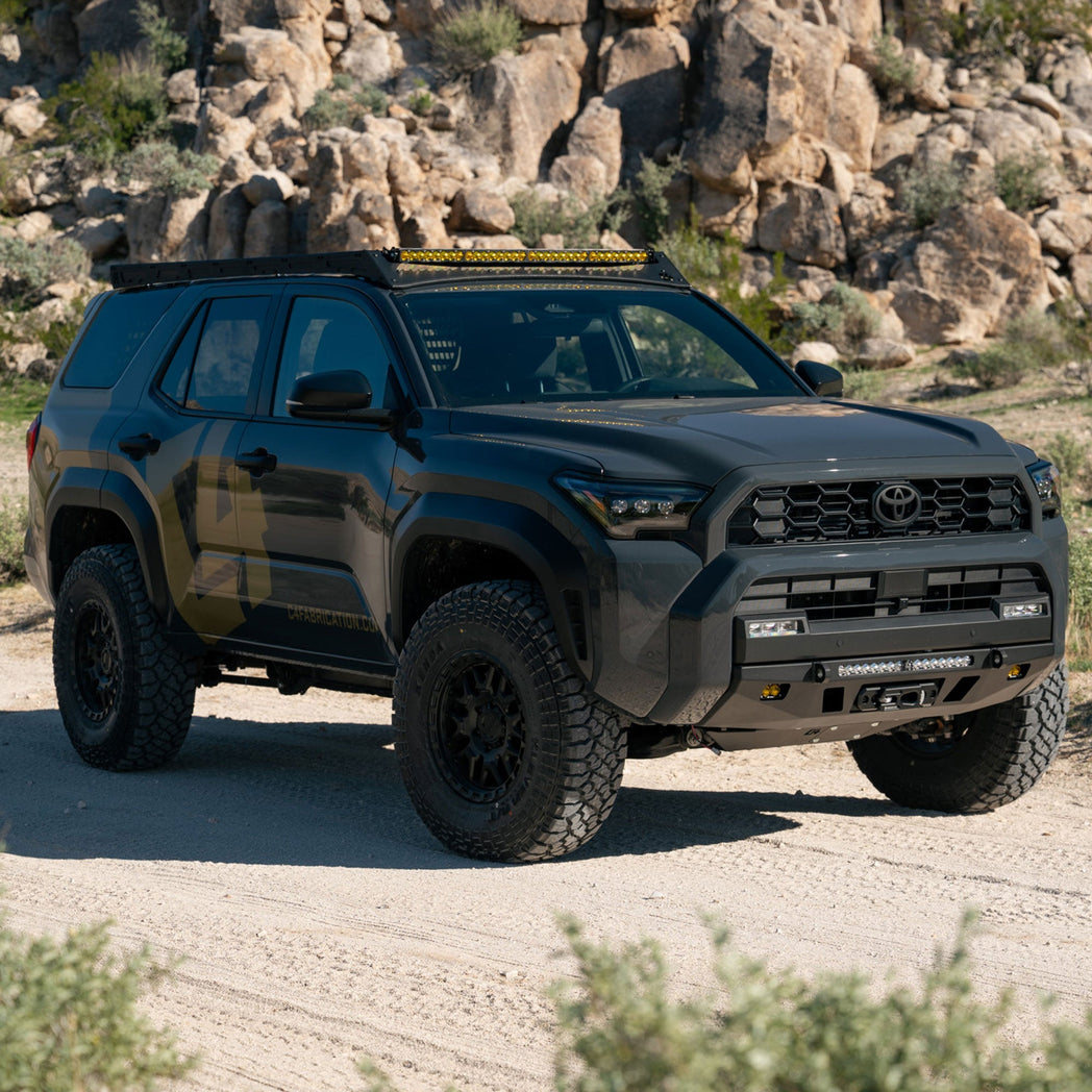 6th Gen 4Runner Roof Rack with the 40" light bar variation.