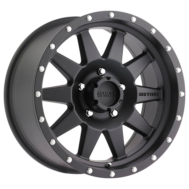 301 The Standard 20x9 +18mm Offset 5x150 116.5mm CB Matte Black Wheel