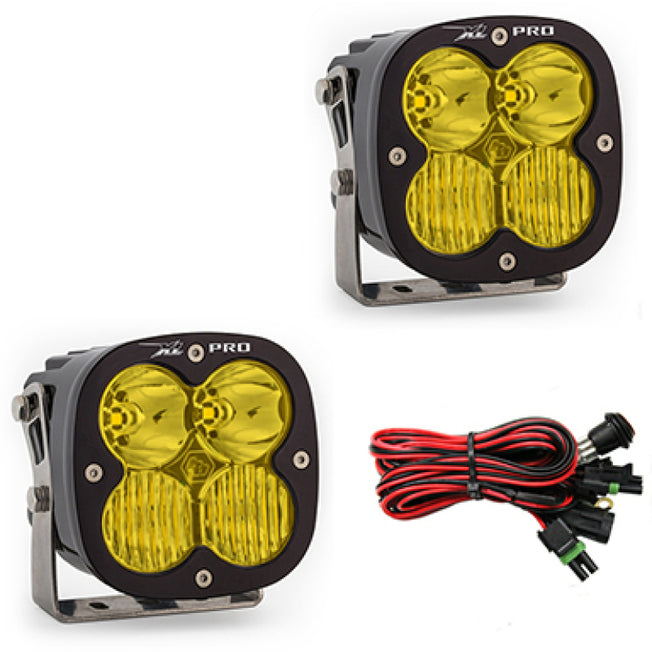 XL Pro Series Driving Combo Pattern Pair LED Light Pods - Amber