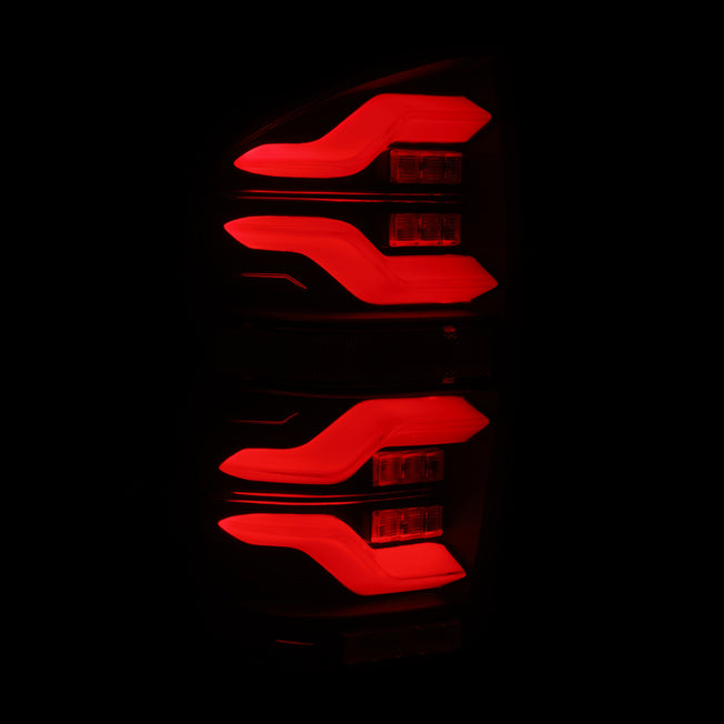 16-21 Toyota TacomaLUXX LED Taillights Blk w/Activ Light/Seq Signal