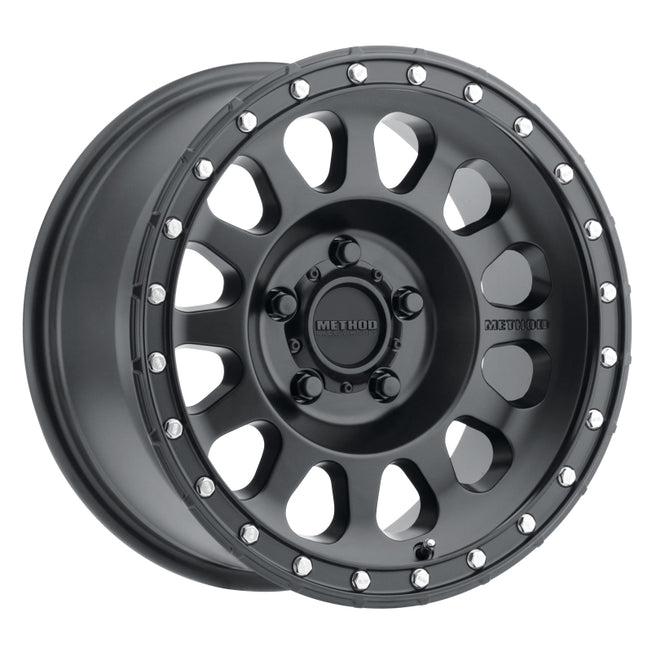 315 18x9 +18mm Offset 5x150 110.5mm CB Matte Black Wheel