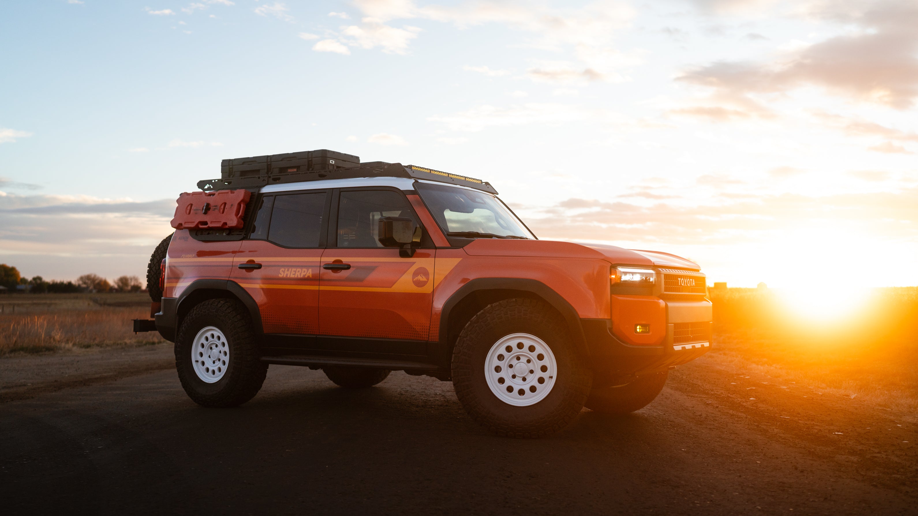 Sherpa Roof Rack window panel LandCruiser / GX550