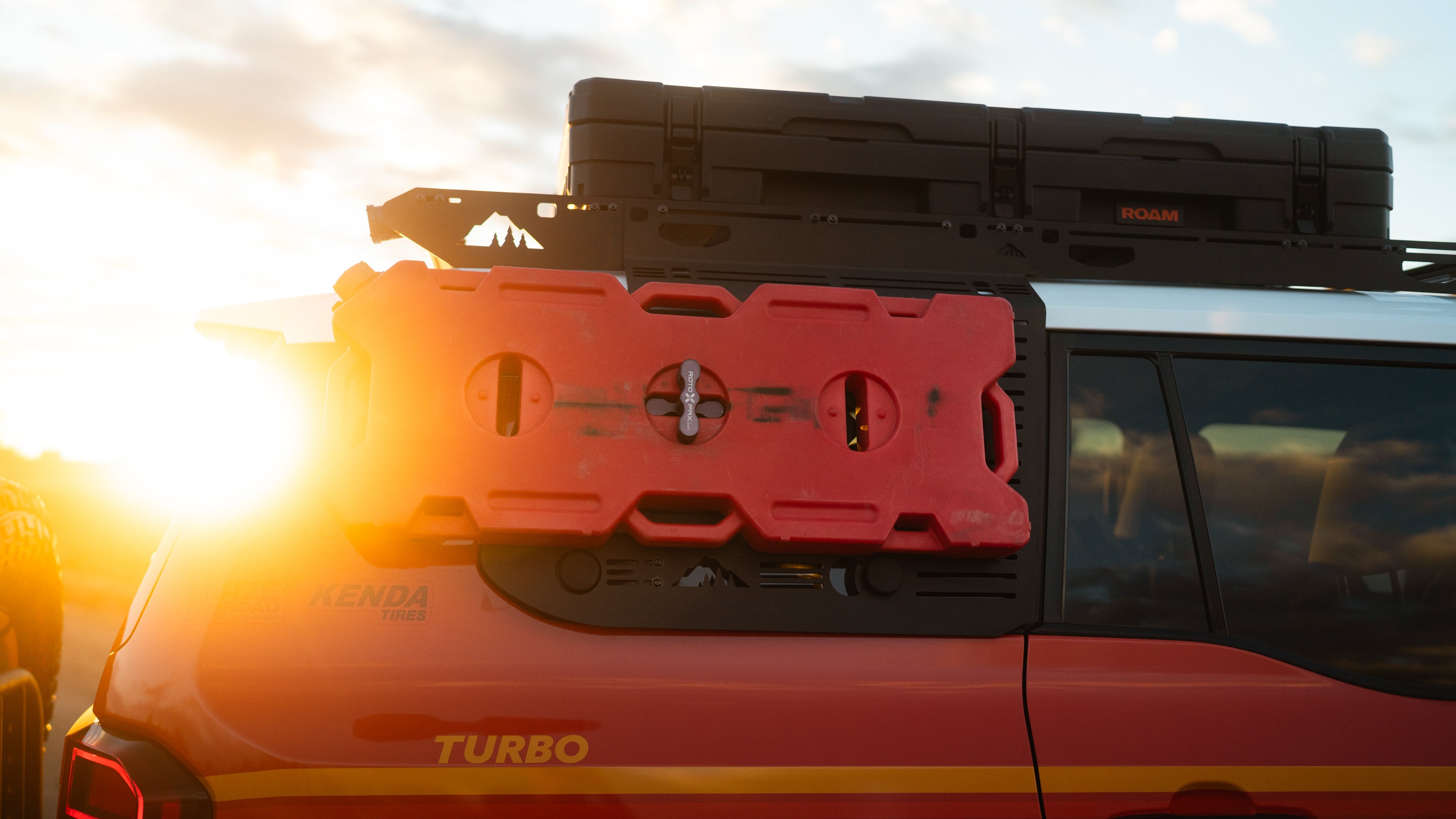 Sherpa Roof Rack window panel LandCruiser / GX550