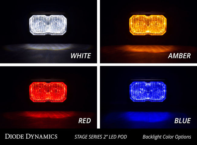 Stage Series 2 In LED Pod Sport - White Driving Standard ABL (Pair)