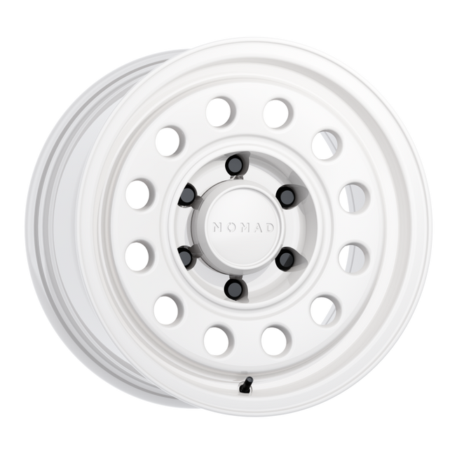 501SA Convoy 17x8.5in / 6x139.7 BP / 0mm Offset / 106.1mm Bore - Gloss White Wheel