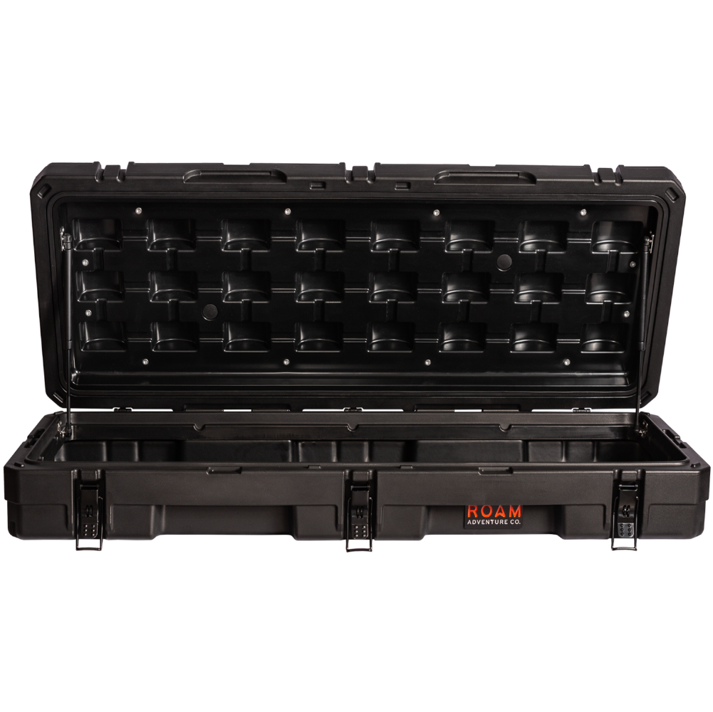 ROAM 83L Rugged Case - low-profile durable storage box in Black