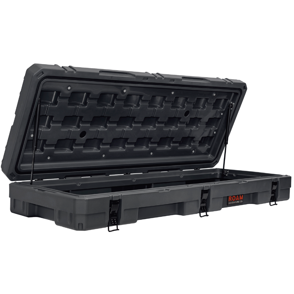 ROAM 83L Rugged Case — low-profile, heavy-duty storage case