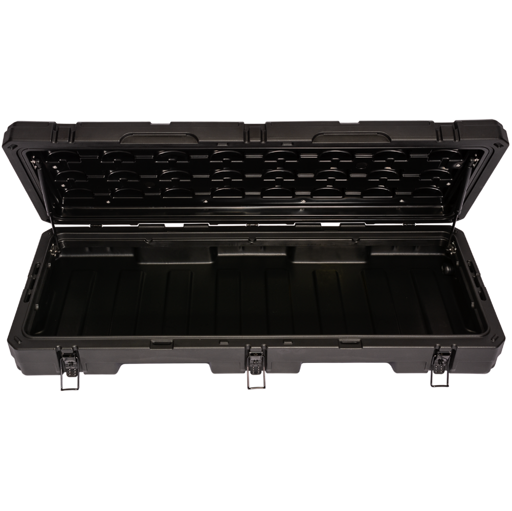 Open view of the ROAM 83L Rugged Case in Black color