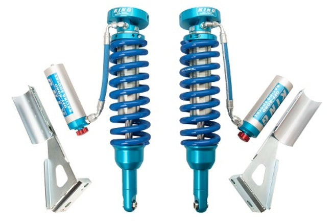 2005+ Toyota Tacoma (6 Lug) Front 2.5 Dia Remote Reservoir Coilover w/Adjuster (Pair)