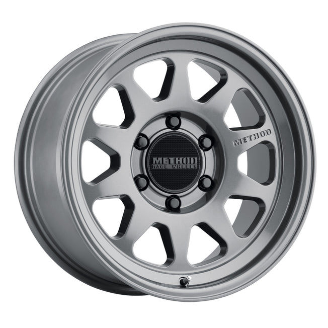 316 17x8.5 0mm Offset 6x5.5 106.25mm CB Gloss Titanium Wheel