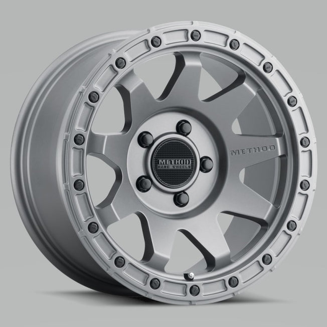 317 20x9 +18mm Offset 5x150 110.5mm CB Matte Titanium Wheel