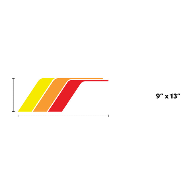 Universal Retro Side Stripes