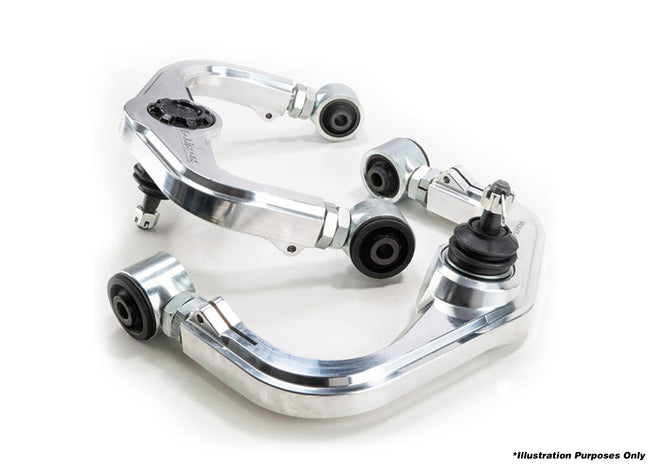 DOBINSONS UCA PAIR BILLET ALUMINUM SERIES FOR TOYOTA HILUX / TACOMA / FORTUNER (WITH BALLJOINTS PRESSED) - UCAK-203K