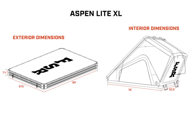 Aspen Lite XL Rooftop Tent