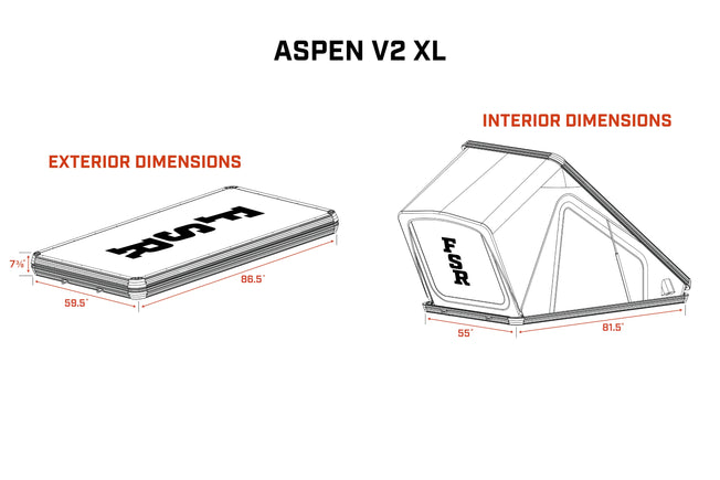 Aspen V2 XL Rooftop Tent