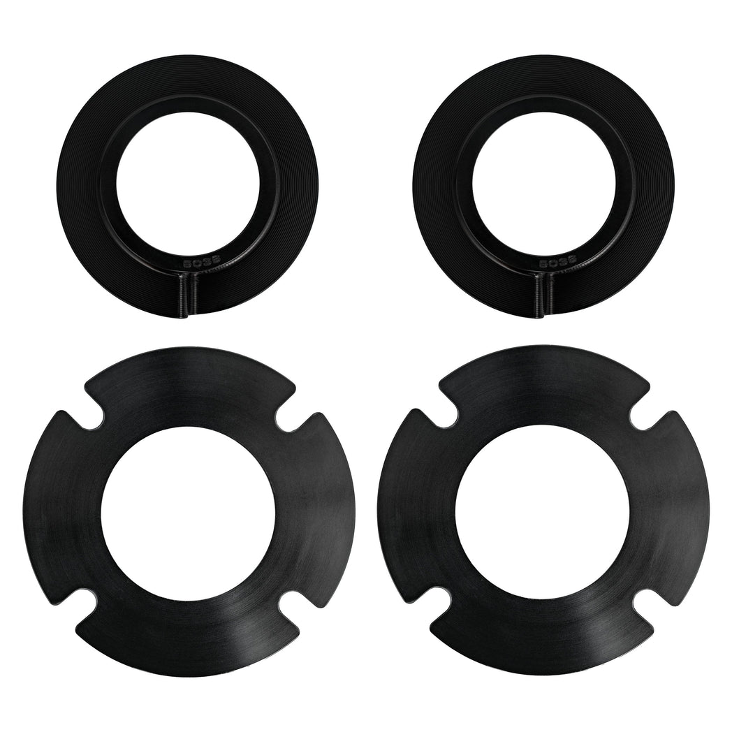 2025 Toyota 4Runner (6th Gen) Westcott Designs FRONT ONLY Lift Kit in Black Anodized Finish 2