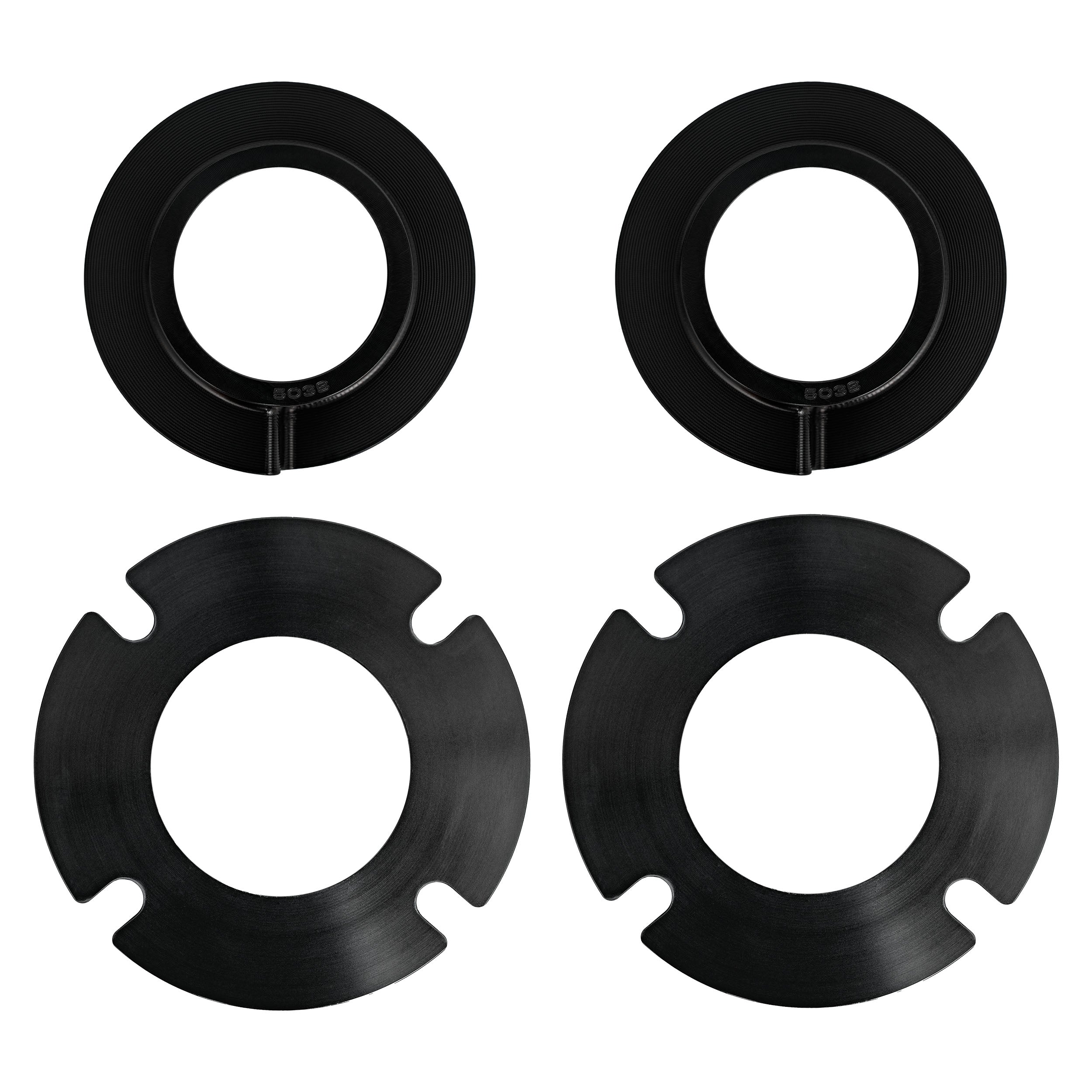 2025 Toyota 4Runner (6th Gen) Westcott Designs FRONT ONLY Lift Kit in Black Anodized Finish 2