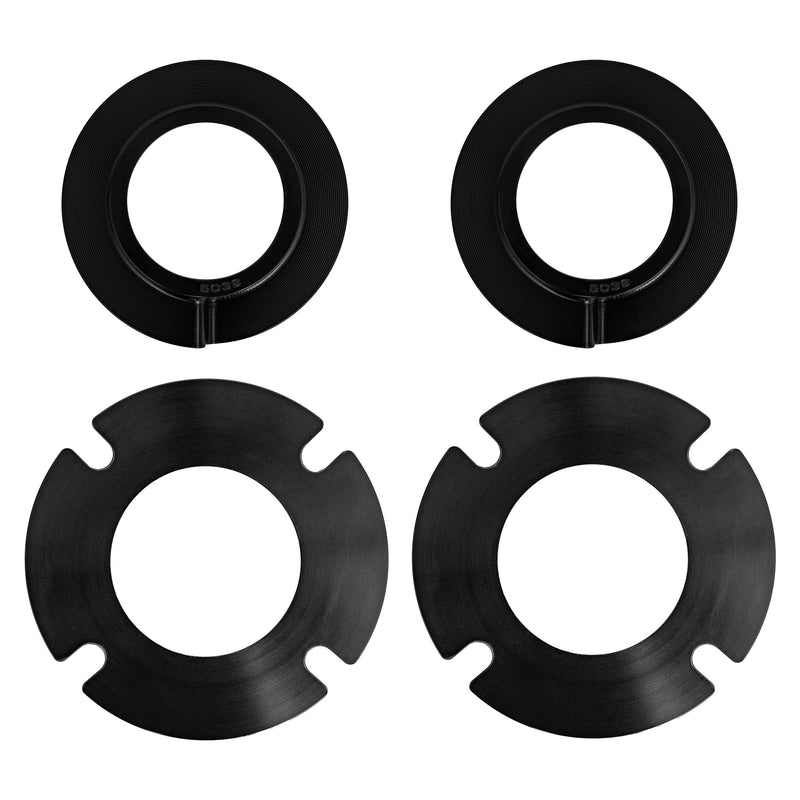 2025 Toyota 4Runner (6th Gen) Westcott Designs FRONT ONLY Lift Kit in Black Anodized Finish 2