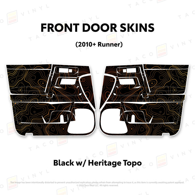 2010-24 4Runner Door Skins