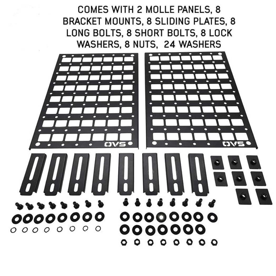 Bulkhead Molle Panels (Pair) for Expedition Truck Cap
