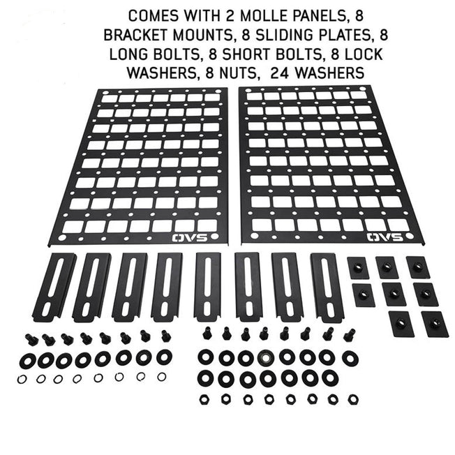 Bulkhead Molle Panels (Pair) for Expedition Truck Cap