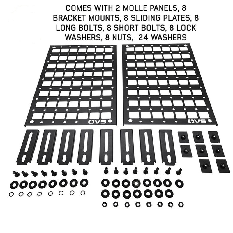 Bulkhead Molle Panels (Pair) for Expedition Truck Cap