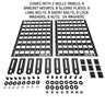 Bulkhead Molle Panels (Pair) for Expedition Truck Cap