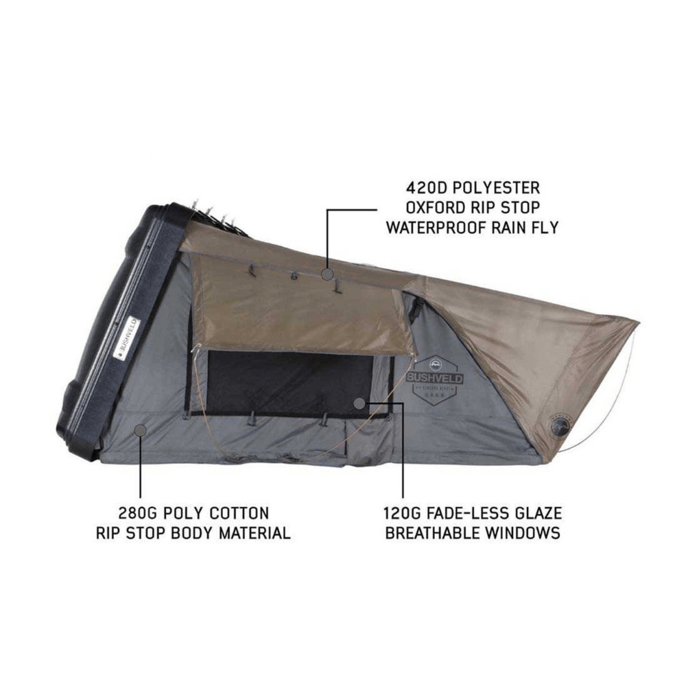 Bushveld II Hard Shell Roof Top Tent