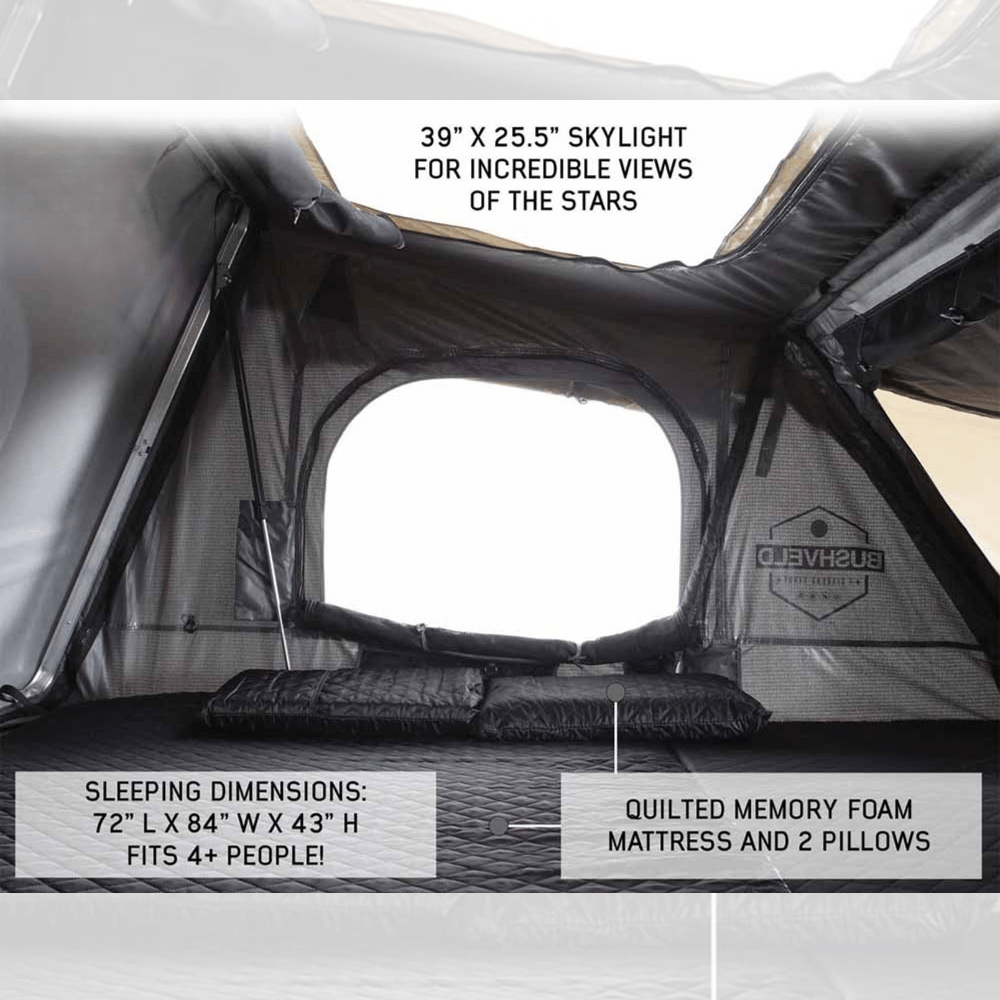 Bushveld II Hard Shell Roof Top Tent