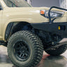 Quartering side view of a 5th Gen 4Runner with fender cuts and the C4 High Clearance Fender Liners kit.