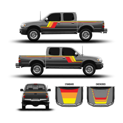 2001-04 Tacoma Checkered Stripe Kit