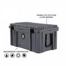 D.B.S. - Dark Grey Dry Box with Drain, and Bottle Opener