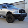 Quartering view of the Overland Bumper by C4 Fabrication for the 2007-2013 Tundra.