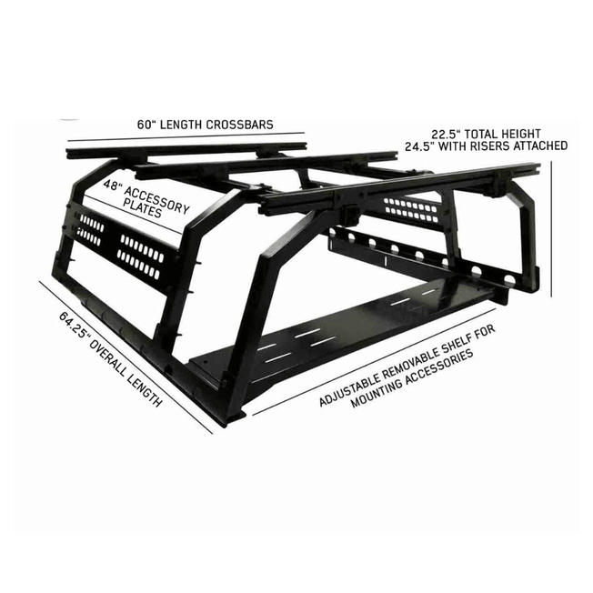 Discovery Rack - Full Size Truck Short Bed Application