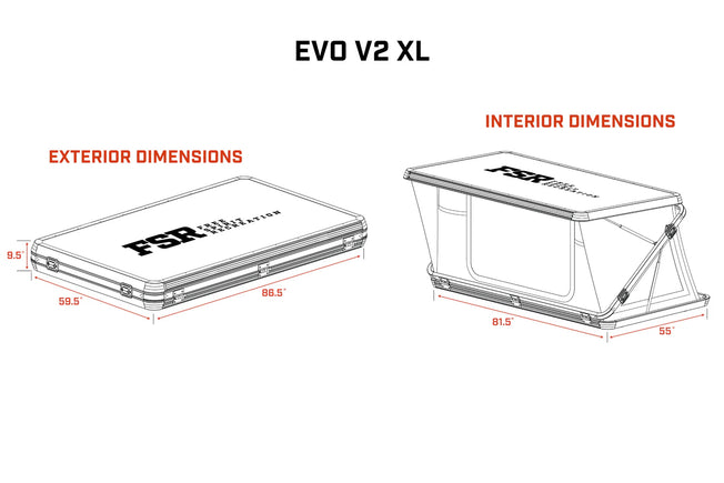 Evolution V2 XL Rooftop Tent