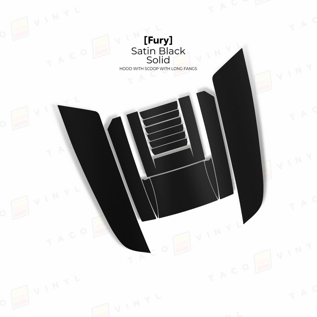 2025+ 4Runner Fury Hood Scoop Stamp (W/ Long Fangs)