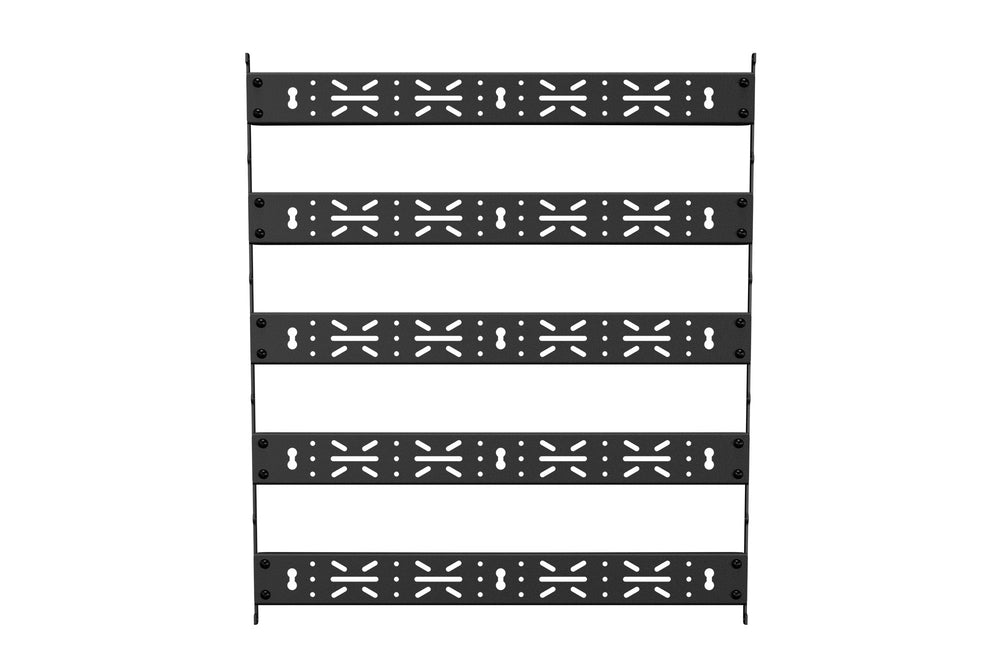 Render of top-down Crossmembers for Land Cruiser or GX 550 OEM Factory Roof Rails