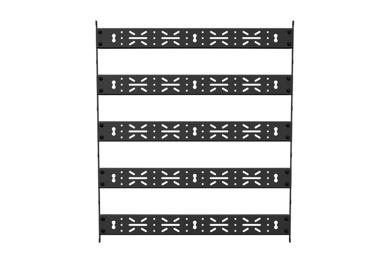 Render of top-down Crossmembers for Land Cruiser or GX 550 OEM Factory Roof Rails