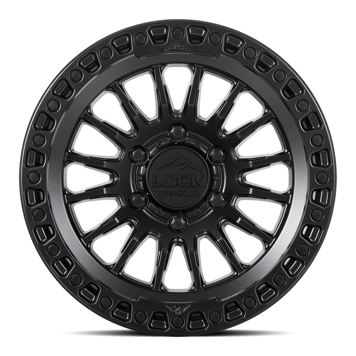 GRIT- MATTE BLACK W MATTE BLACK RING