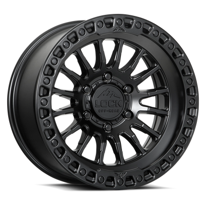 GRIT- MATTE BLACK W MATTE BLACK RING